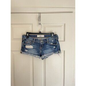 Hollister Sz 5 Low Rise Jean Shorts Vintage